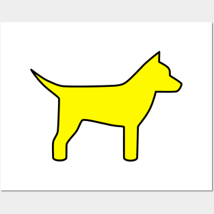 Yellow Dog Posters and Art